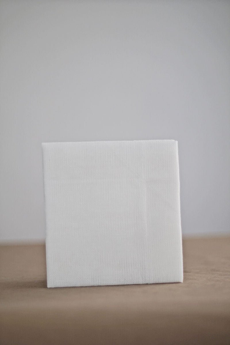 Lattice Pattern Kitchen Cloth - White