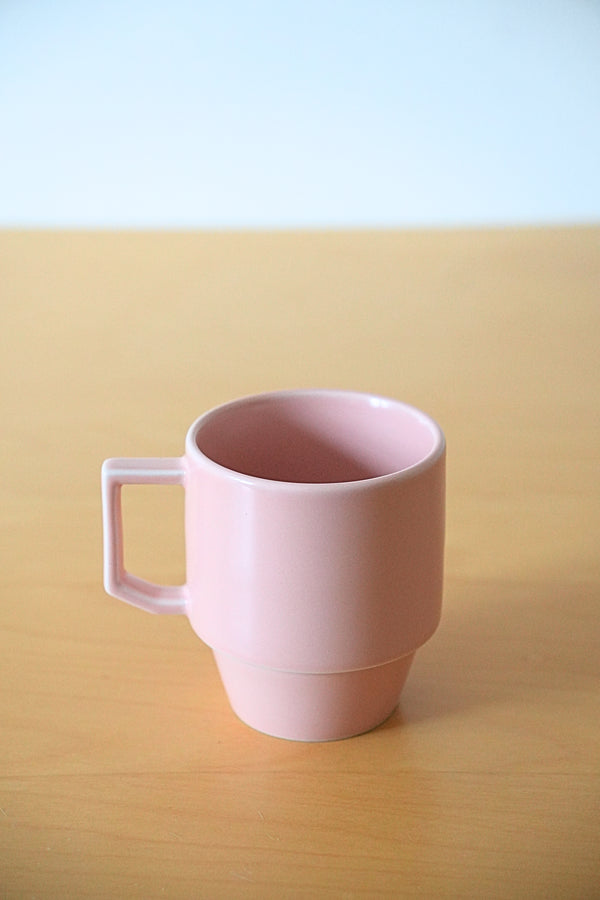 Hasami Porcelain Block Mug - Blush Pink