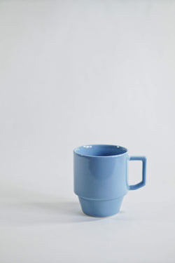 Hasami Porcelain Block Mug - Light blue