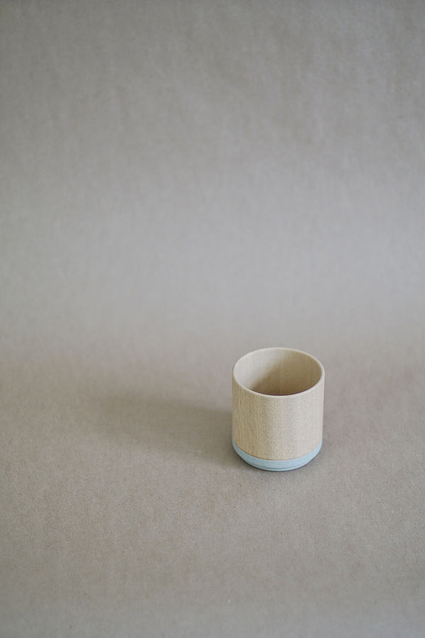 Roly Wood Cup - Gray