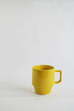 Hasami Porcelain Block Mug - Mustard