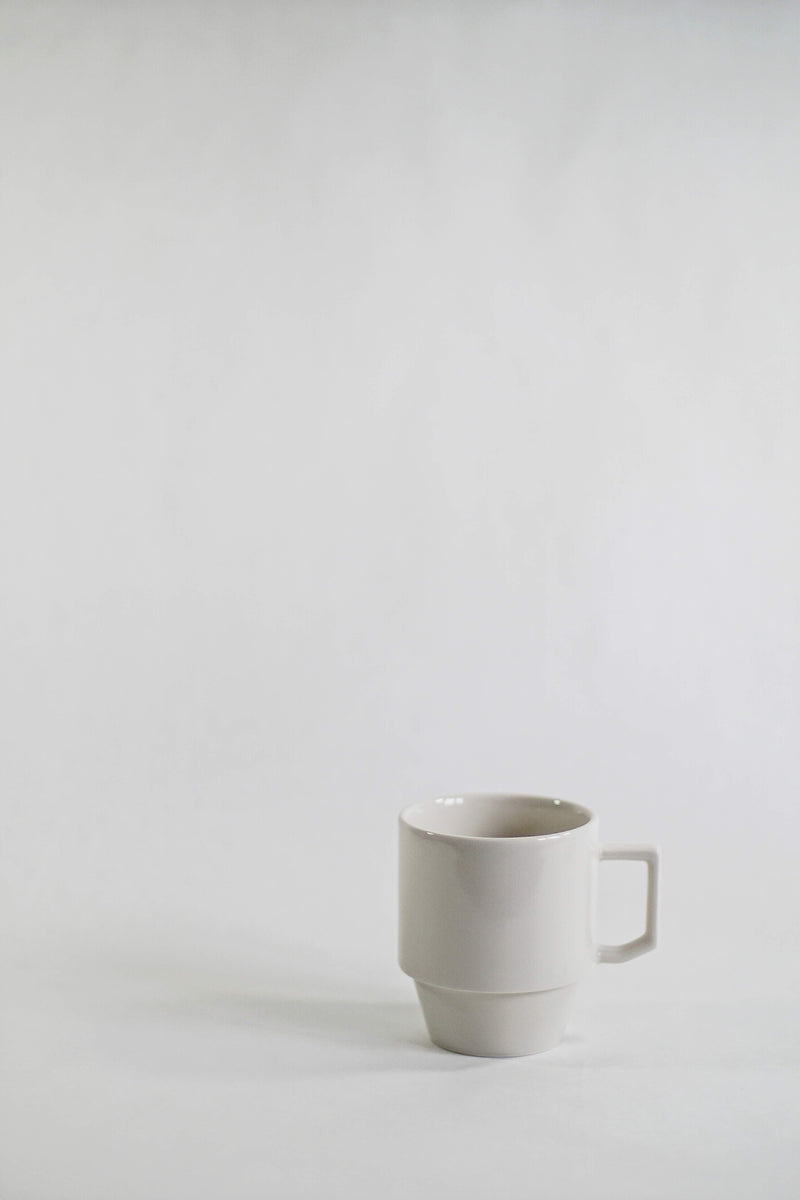 Hasami Porcelain Block Mug - White