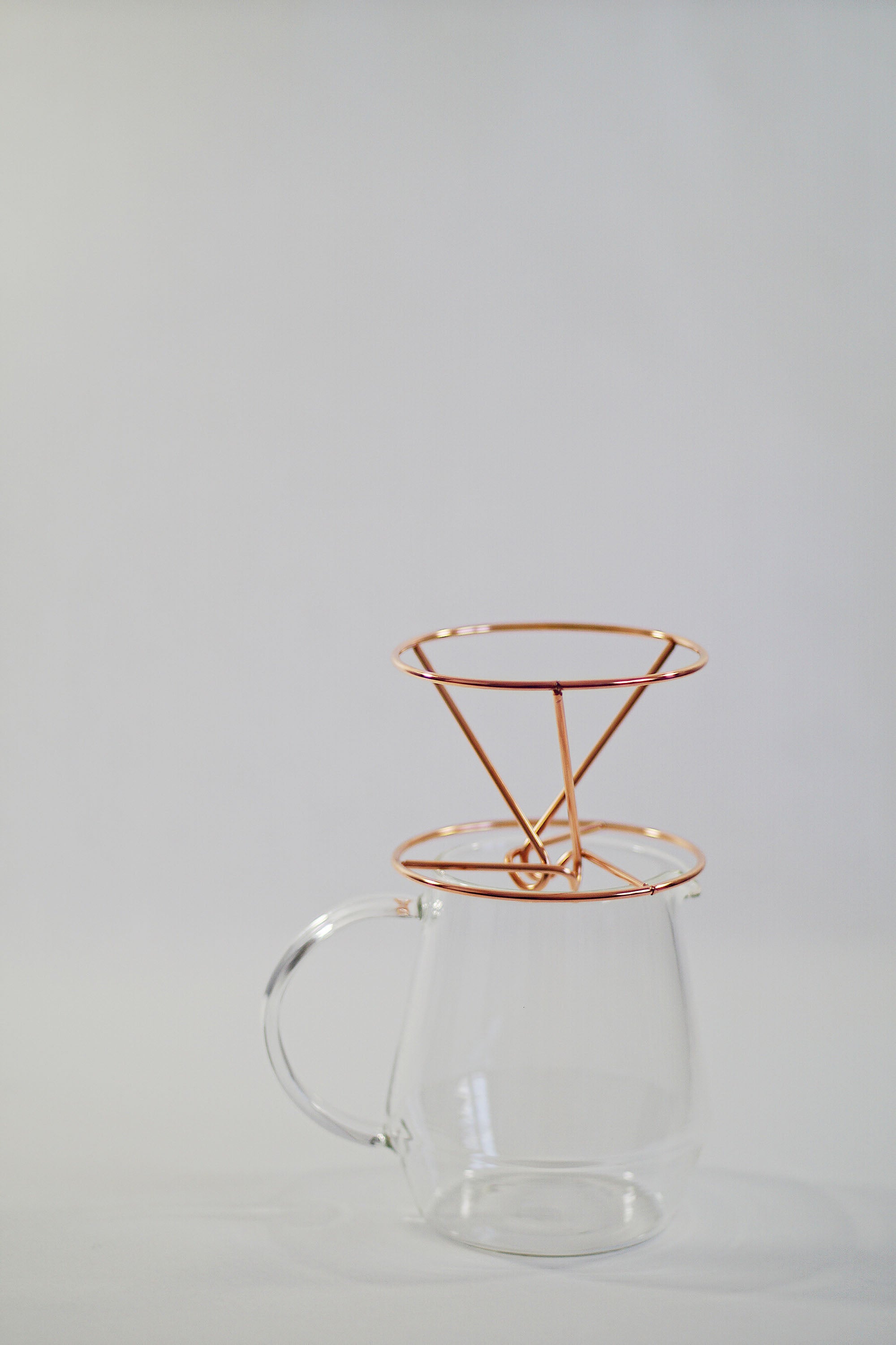 Wire Frame Coffee Dripper - Copper – MONOSQUARE