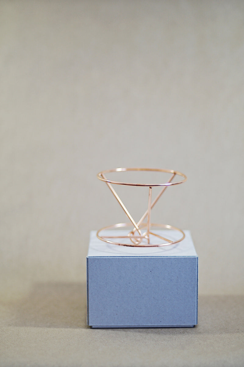 Wire Frame Coffee Dripper - Copper