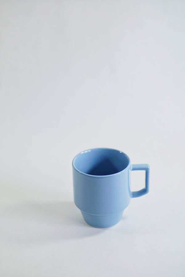 Hasami Porcelain Block Mug - Light blue