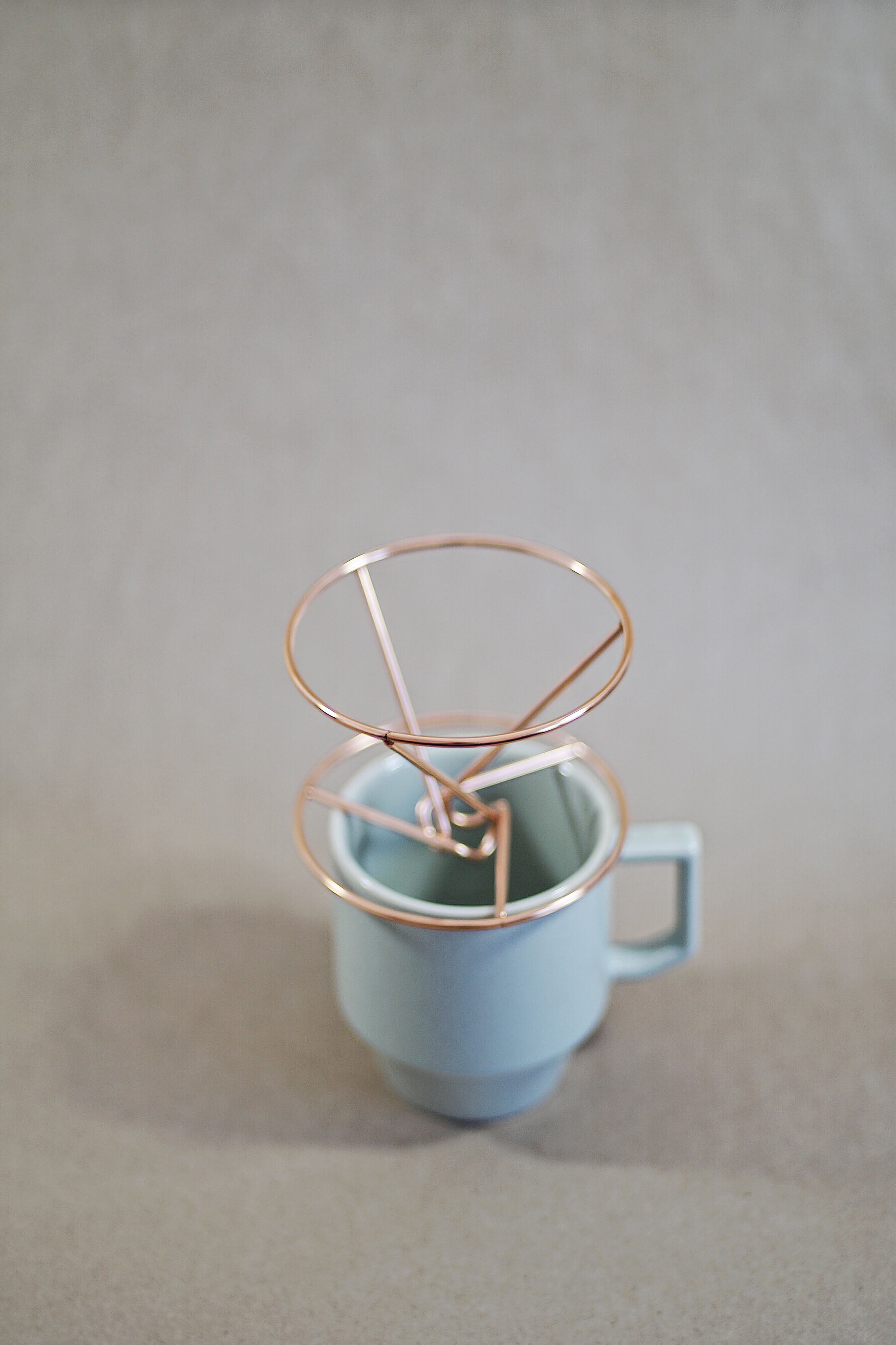 Wire Frame Coffee Dripper - Copper – MONOSQUARE