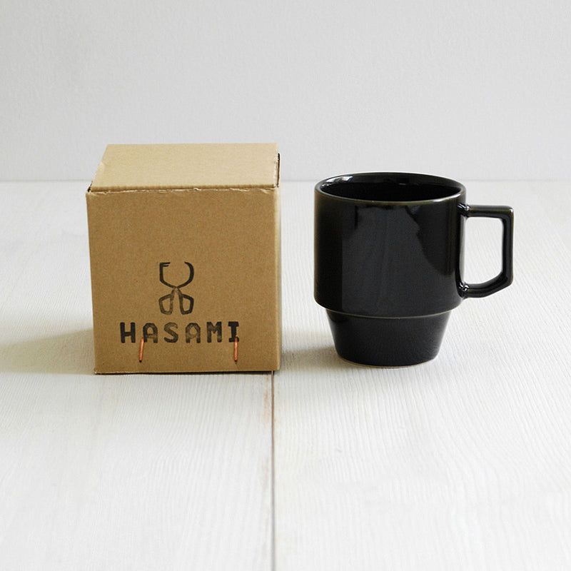 Hasami Porcelain Block Mug - Black