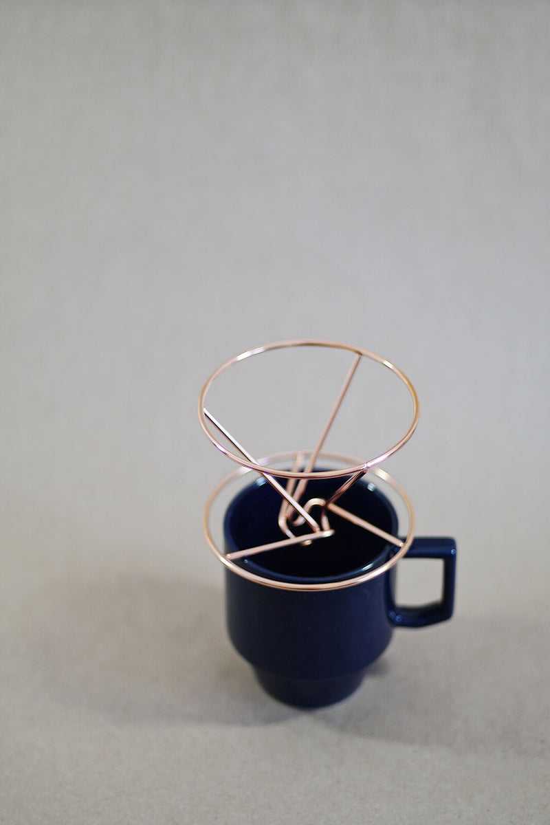 Wire Frame Coffee Dripper - Copper