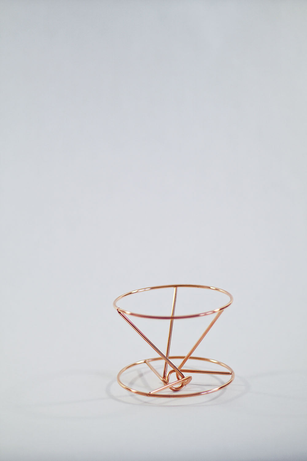 Wire Frame Coffee Dripper - Copper – MONOSQUARE