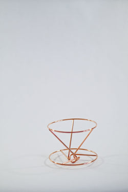 Wire Frame Coffee Dripper - Copper