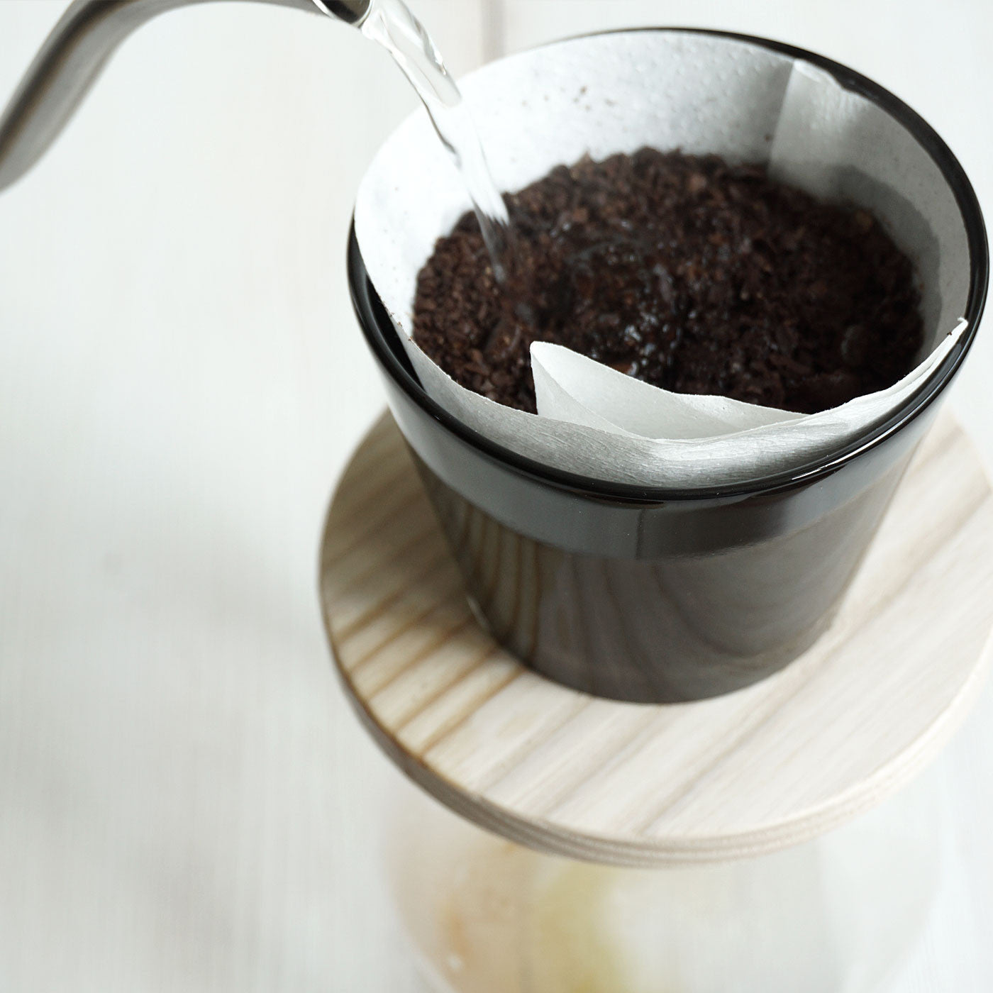 Donut Coffee Dripper - Black – MONOSQUARE