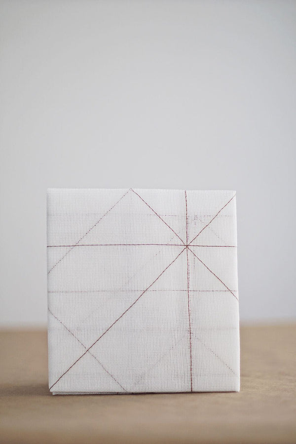 Lattice Pattern Kitchen Cloth - Chestnut