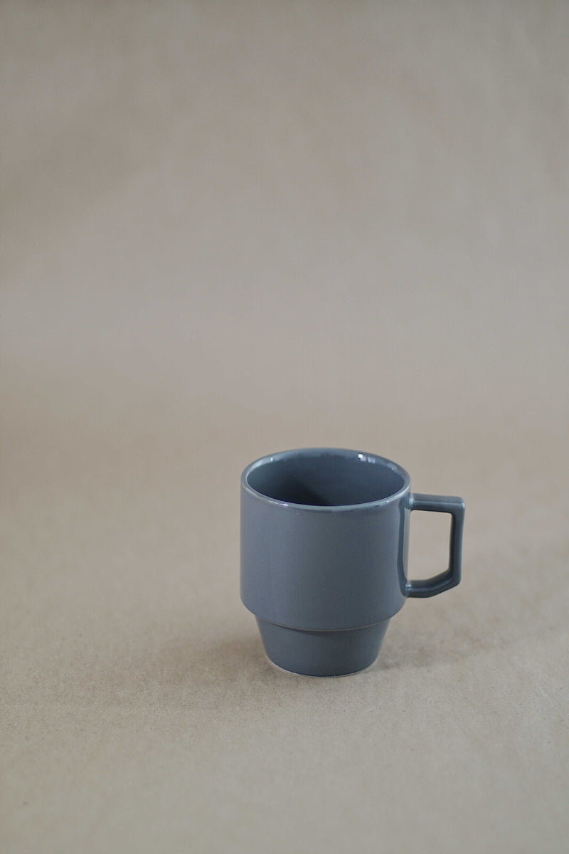 Hasami Porcelain Block Mug - Gray