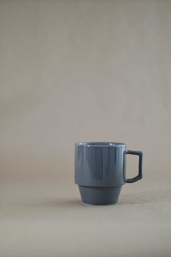 Hasami Porcelain Block Mug - Gray