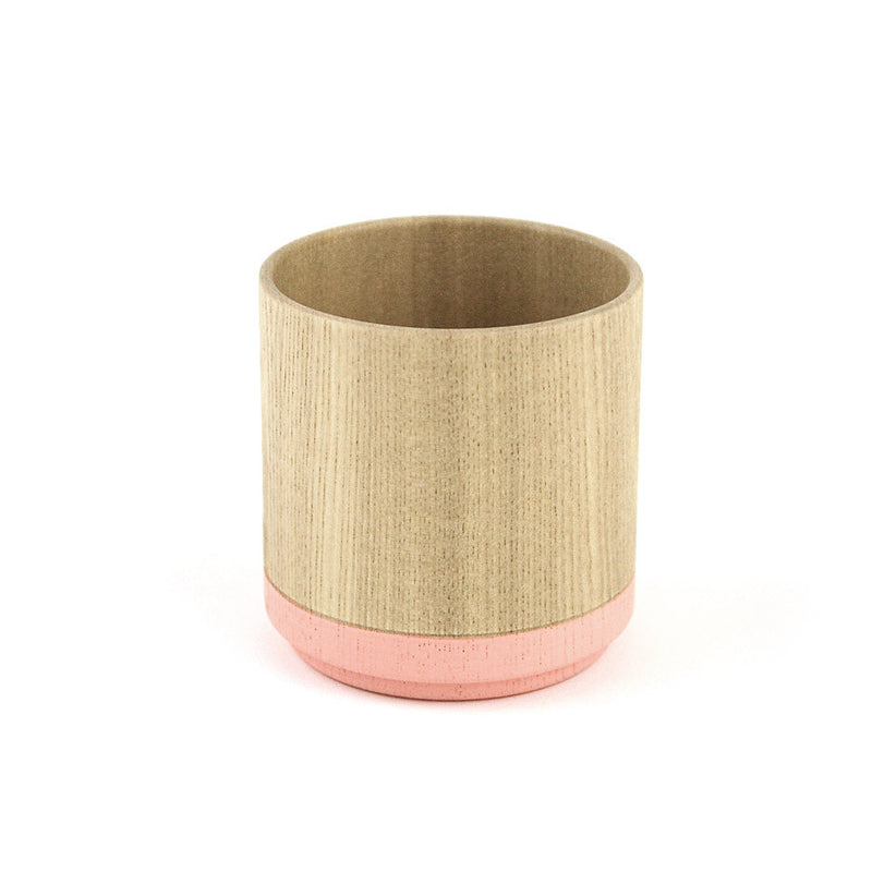 Roly Wood Cup - Pink