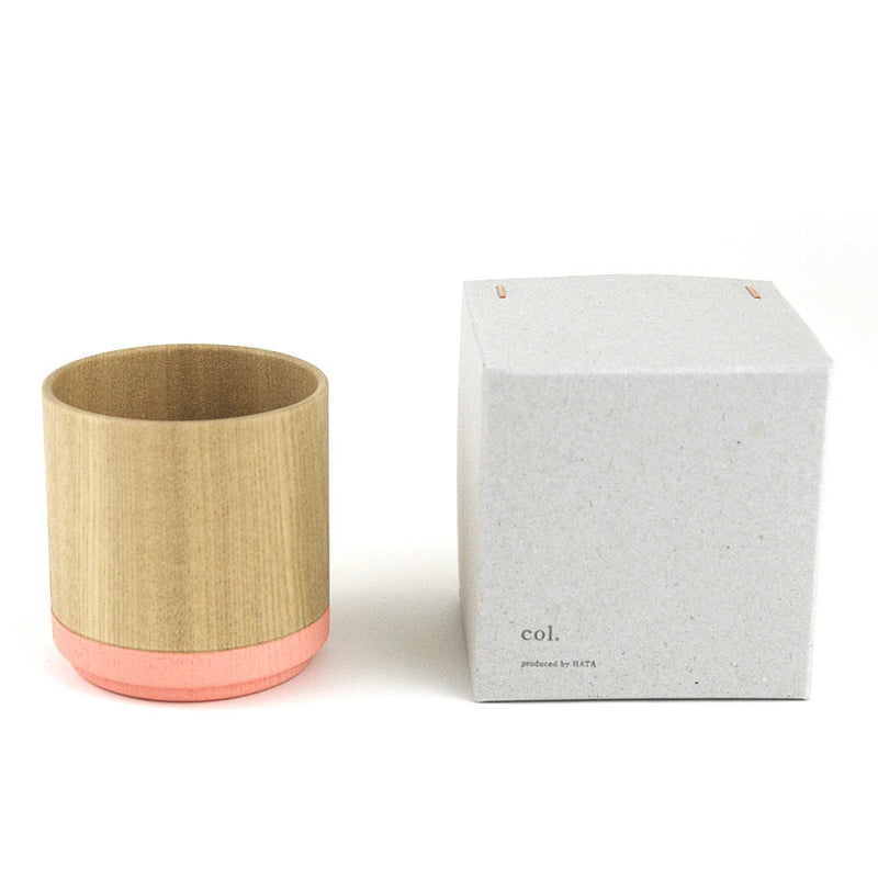 Roly Wood Cup - Pink