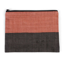 Triple Color Pouch - Dark Brown