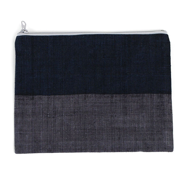 Triple Color Pouch - Blue Purple