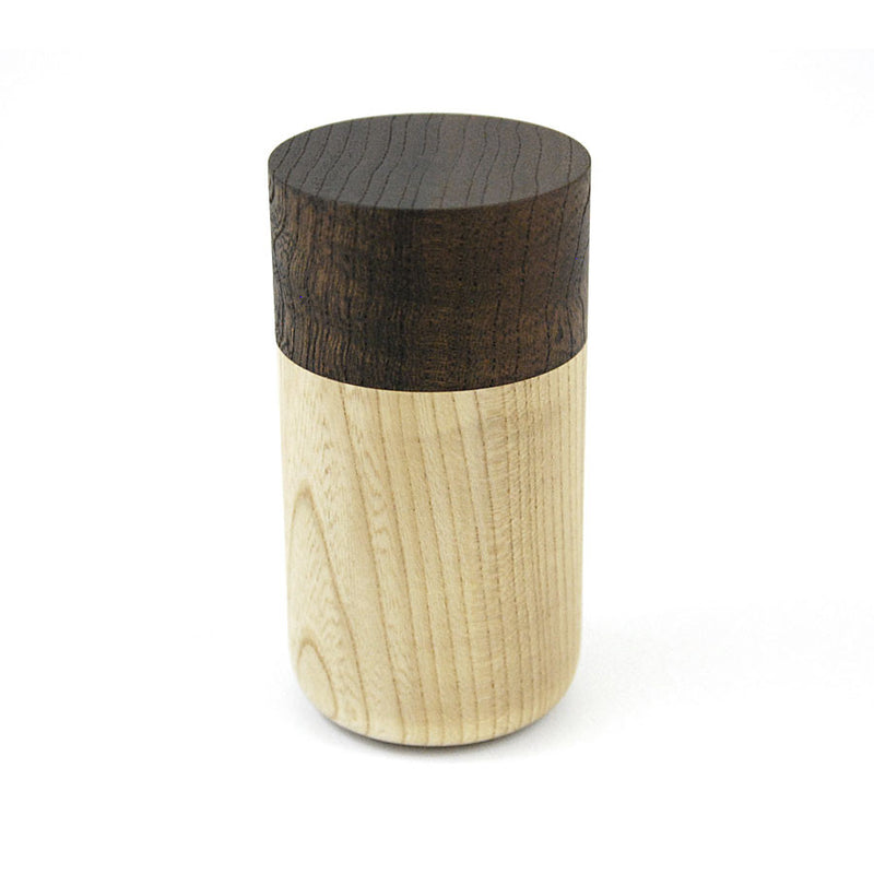 Tutu wood container - Soji Collection - Medium Brown